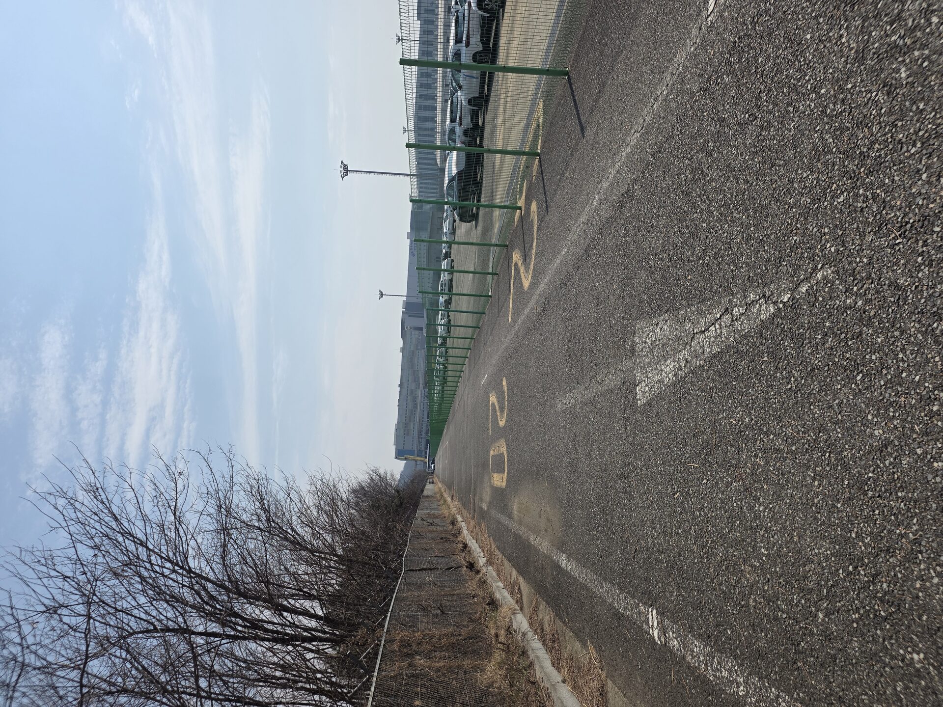 선적 부두 전경