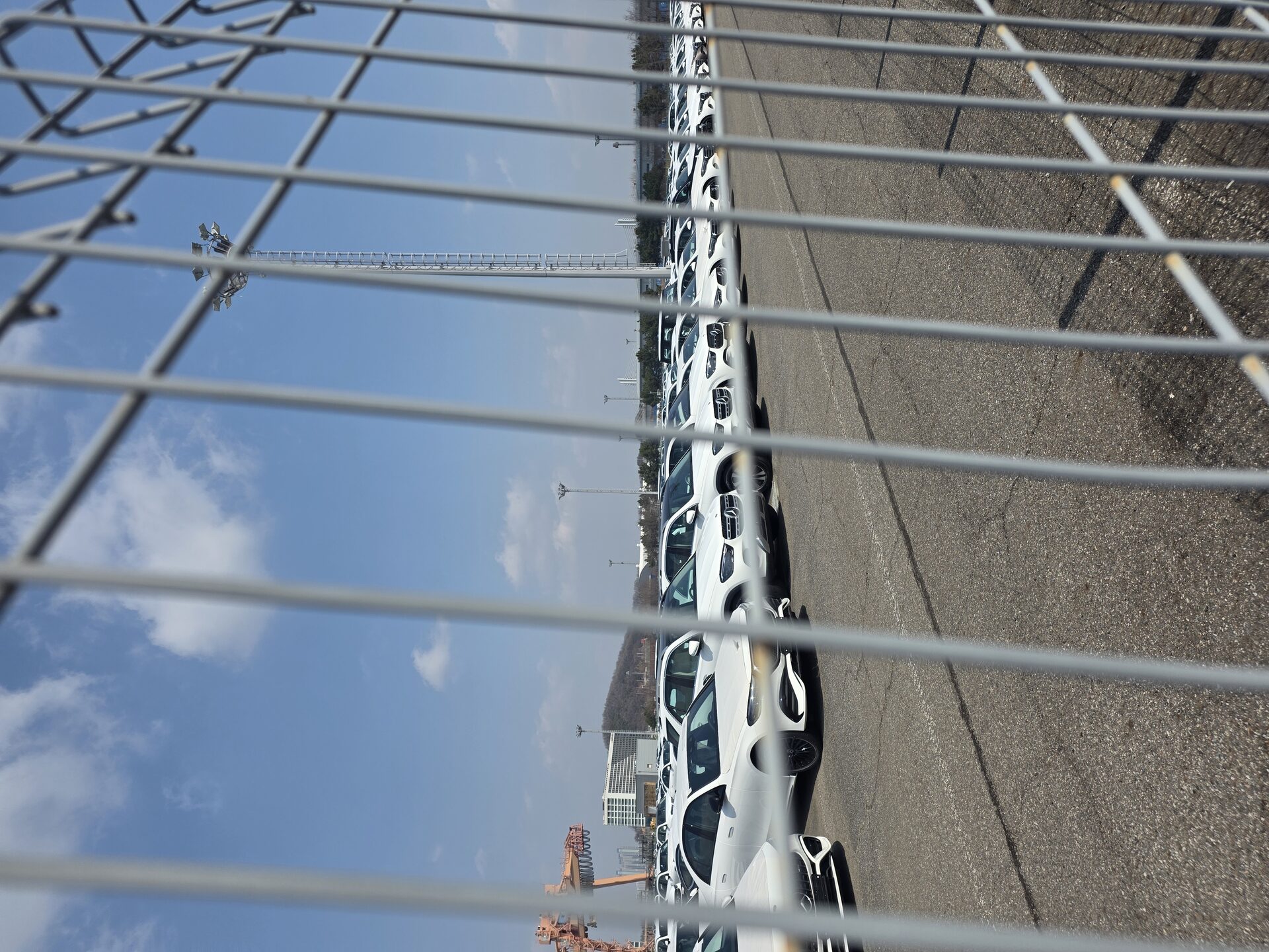 수출 차량 이동